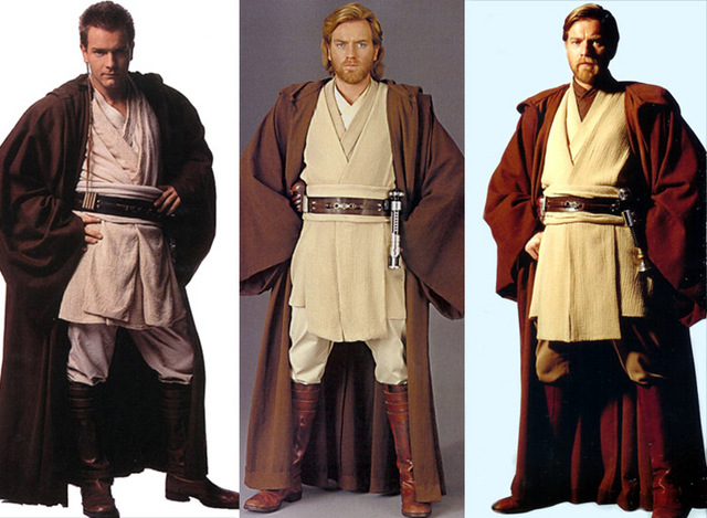 Details about Star Wars Jedi Master Obi-Wan Kenobi Ben Tunic COSplay Costum...